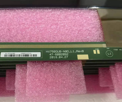 Écran de POUCE TV de BOE 75, 12V panneau DV750QUB-P20 d'affichage à cristaux liquides de 75 pouces pour SAMSUNG